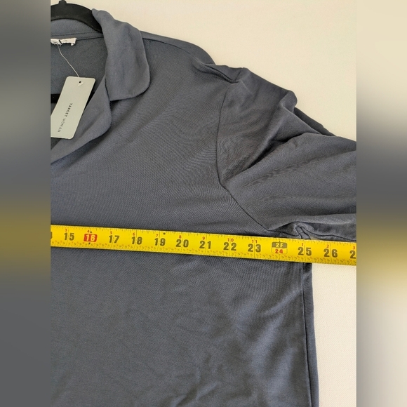 Target new women's Sleepwear Top Pajama Long Sleeve Soft Viscose Button Up Sz 20 - Picture 6 of 7